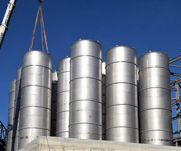 Cuves de stockage